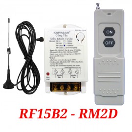 Công Tắc Điều Khiển Từ Xa RF15B2-RM2D (300m~1000m)